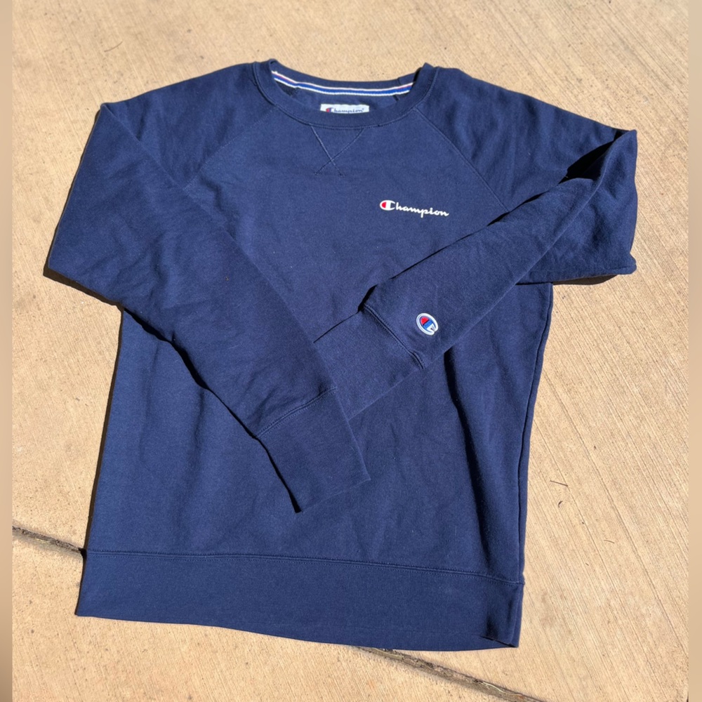 Men’smedium Champion sweatshirt, Navy